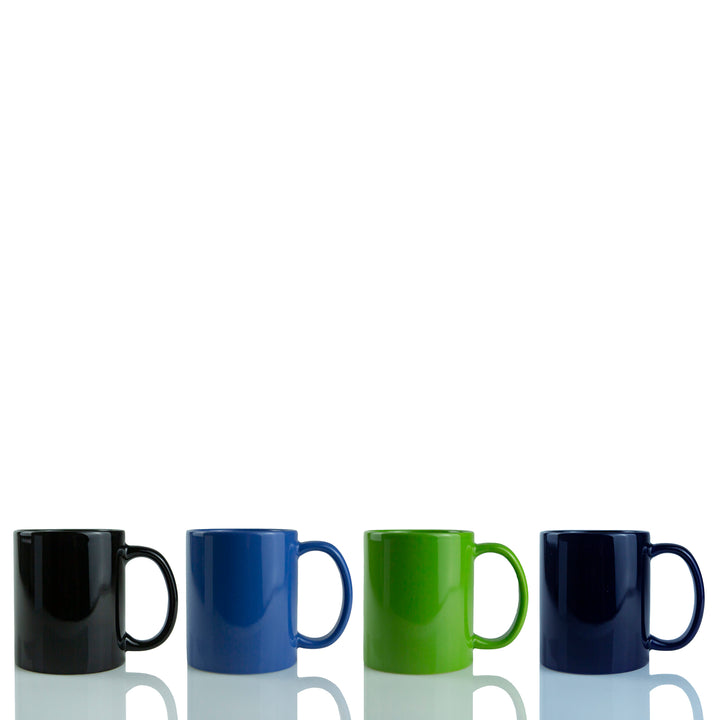 11oz Glossy Mug — Color Assortment