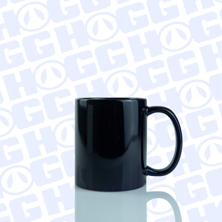 11oz Glossy Mug — Sapphire Blue