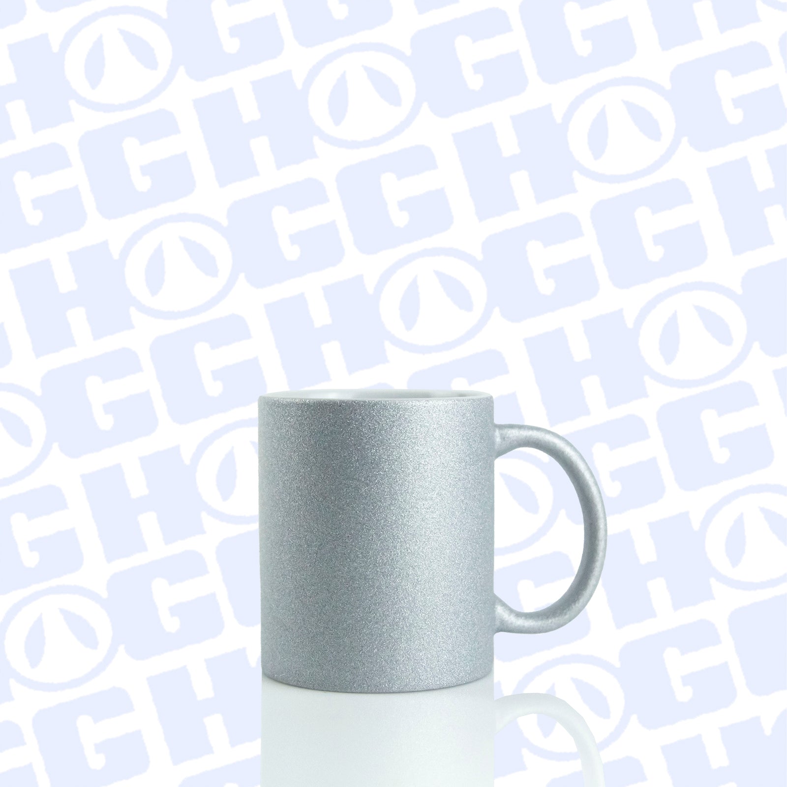 ***CLOSEOUT*** 11oz SUBLIMATABLE MUG CASE (24 UNITS) - SILVER GLITTER