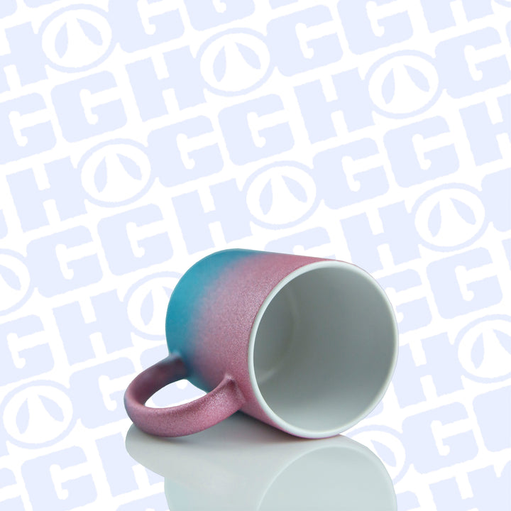 11oz Sublimatable Ombre Glitter Mug Case (24 Units) - Pink/Blue