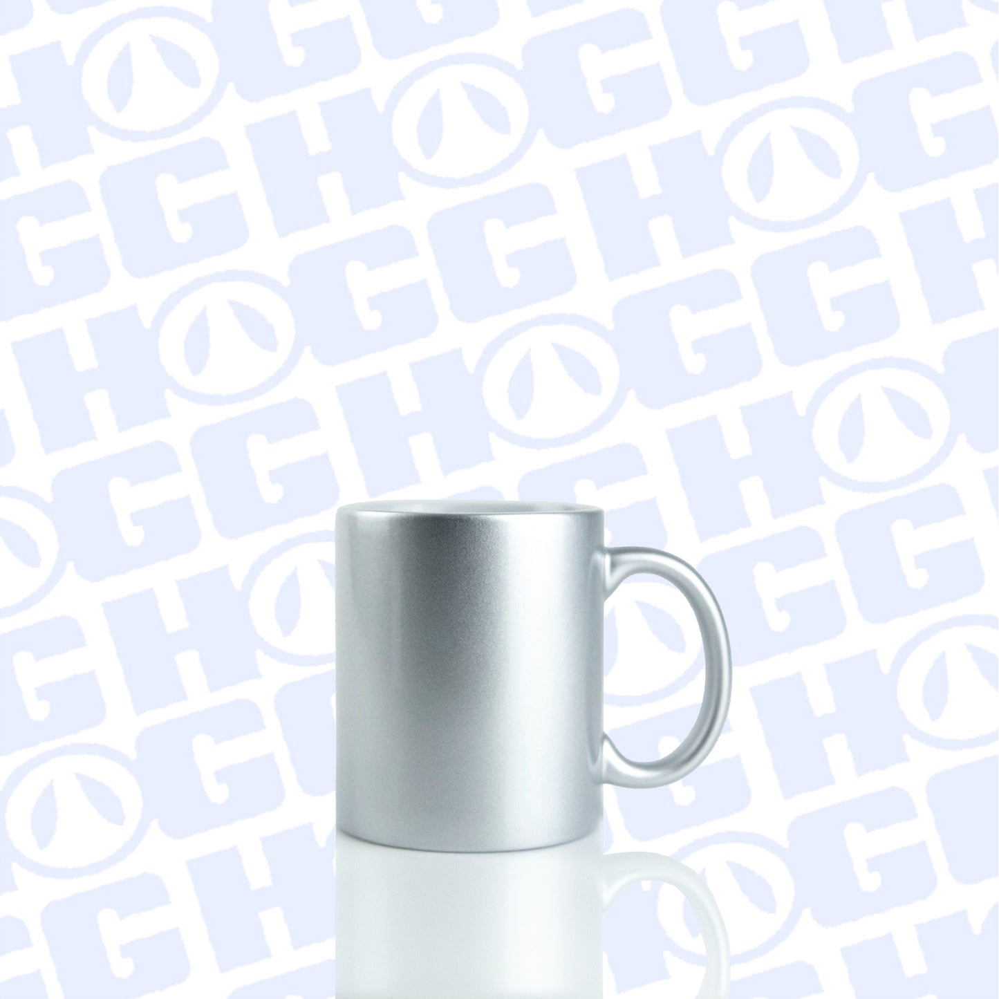 ***CLOSEOUT*** 11oz SUBLIMATABLE SHIMMER MUG CASE (24 UNITS) - SILVER