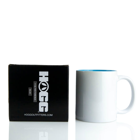 ***CLOSEOUT*** 11oz SUBLIMATABLE TWO-TONE MUG CASE (24 UNITS) - BLUE