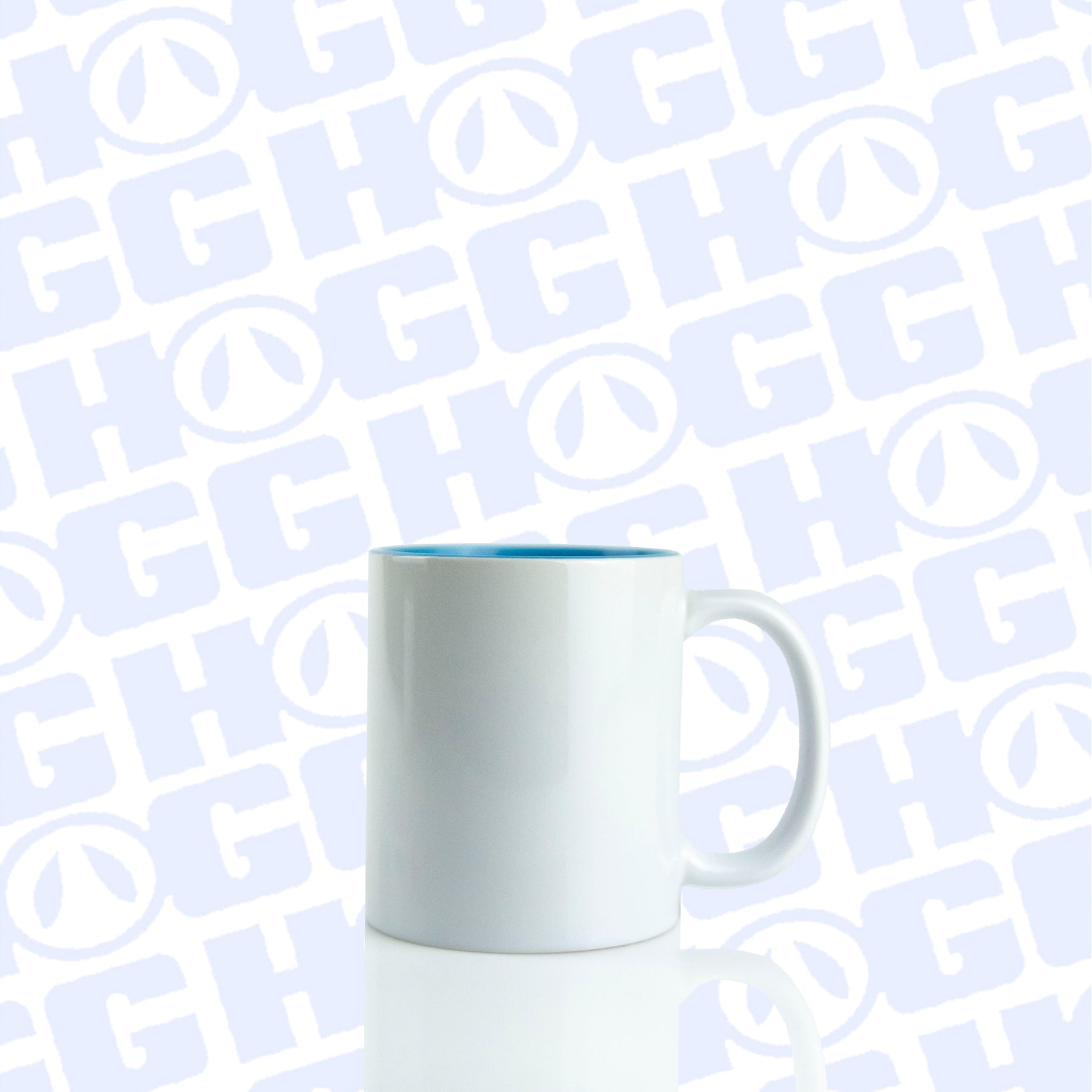 ***CLOSEOUT*** 11oz SUBLIMATABLE TWO-TONE MUG CASE (24 UNITS) - BLUE