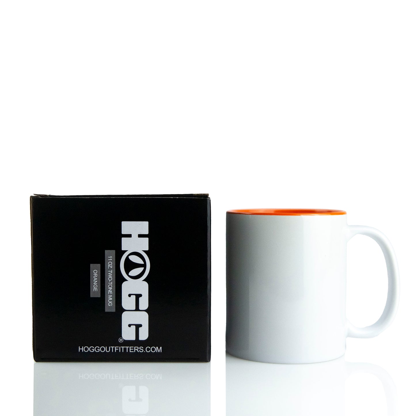 11oz SUBLIMATABLE TWO-TONE MUG CASE (24 UNITS) - ORANGE