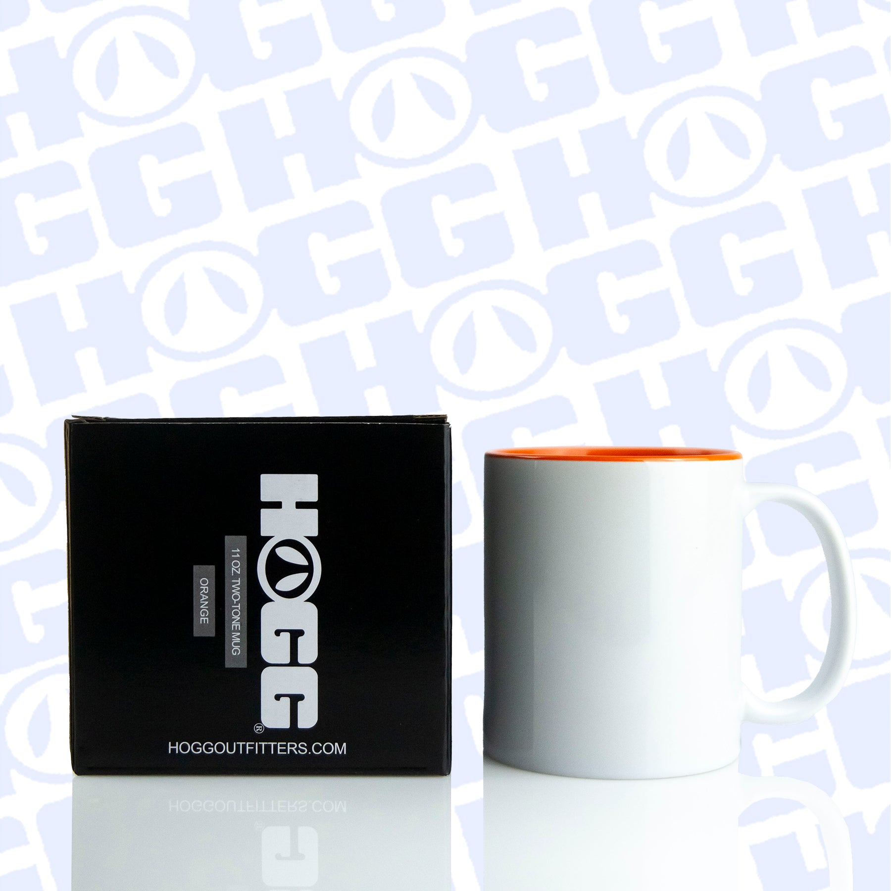 11oz SUBLIMATABLE TWO-TONE MUG CASE (24 UNITS) - ORANGE