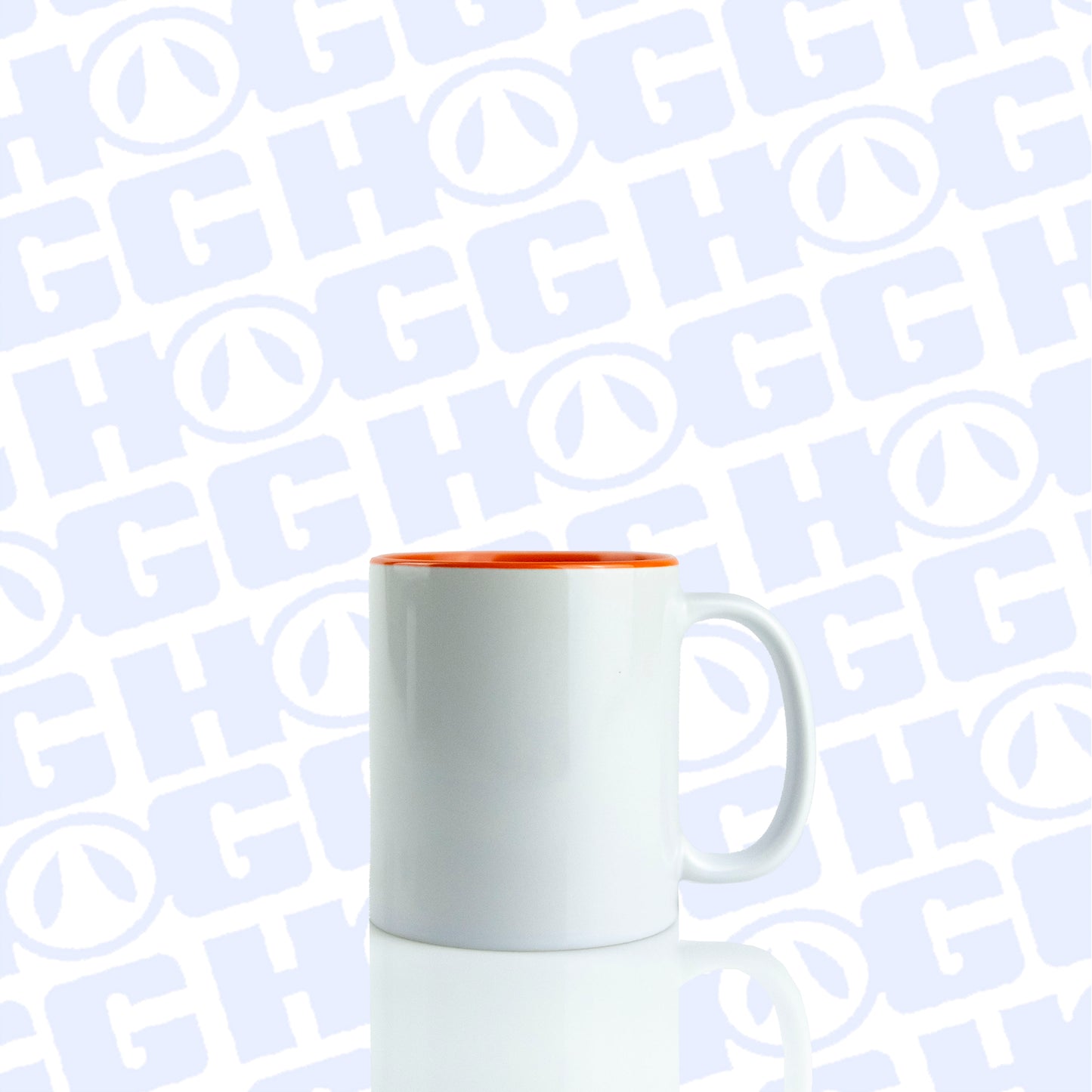 11oz SUBLIMATABLE TWO-TONE MUG CASE (24 UNITS) - ORANGE