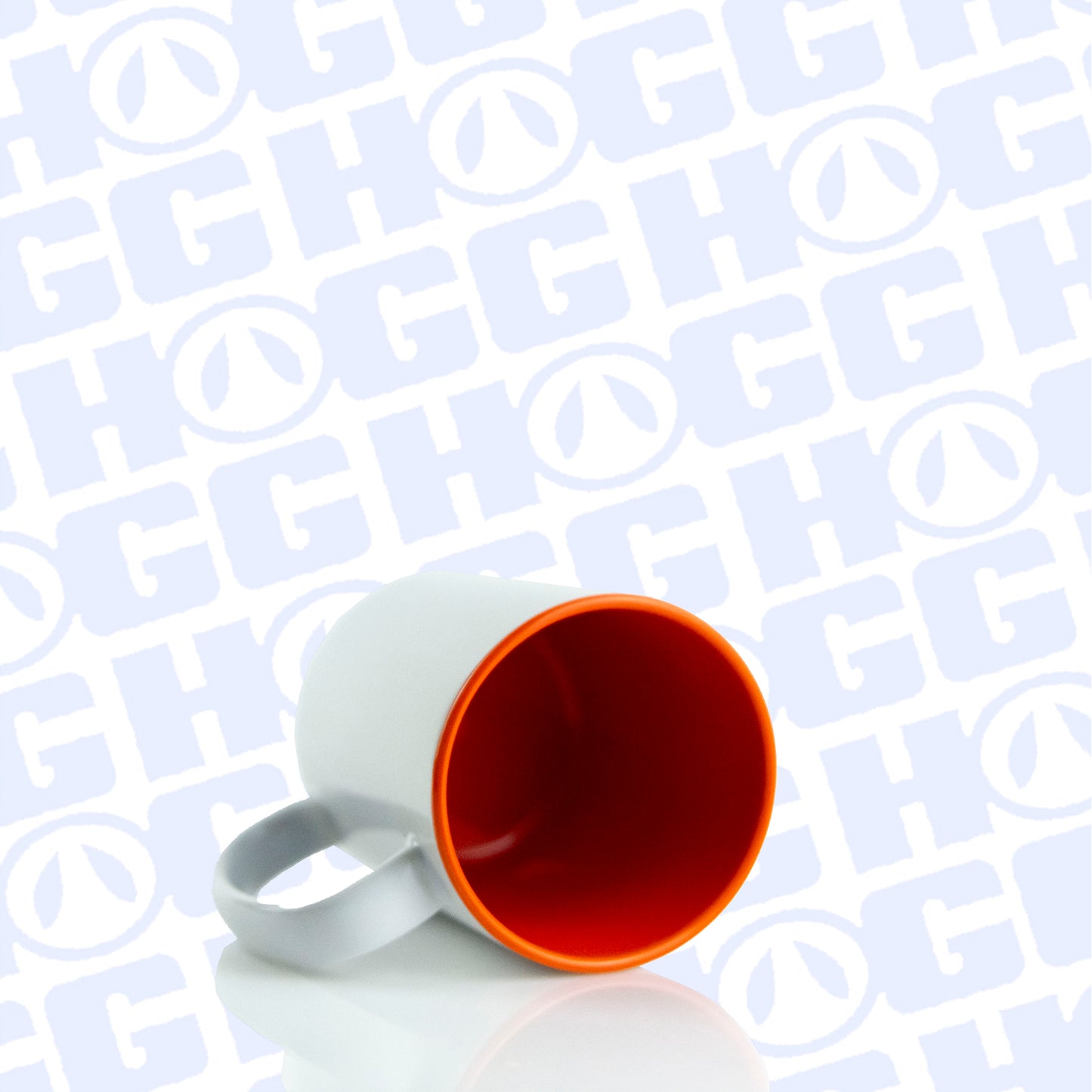 11oz SUBLIMATABLE TWO-TONE MUG - ORANGE