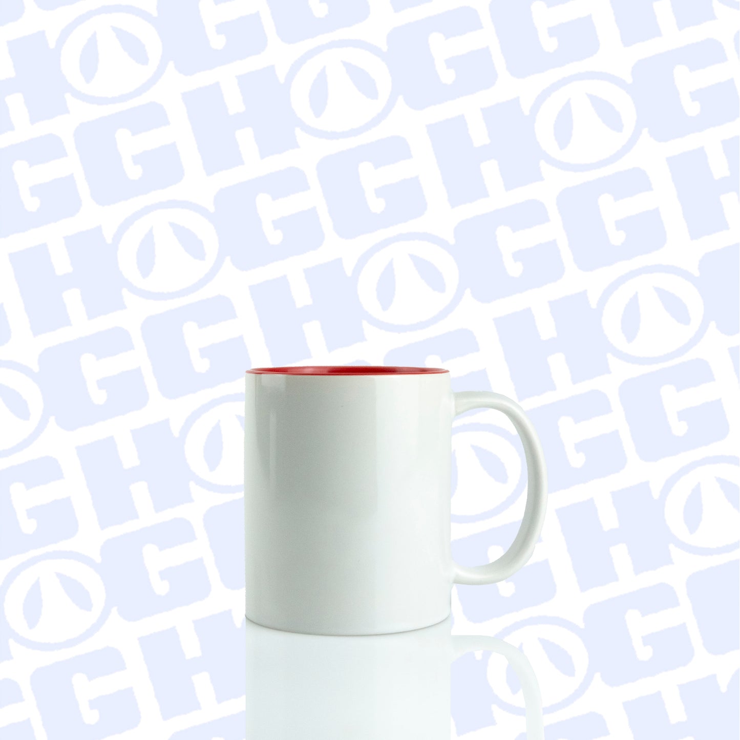 ***CLOSEOUT*** 11oz SUBLIMATABLE TWO-TONE MUG CASE (24 UNITS) - RED