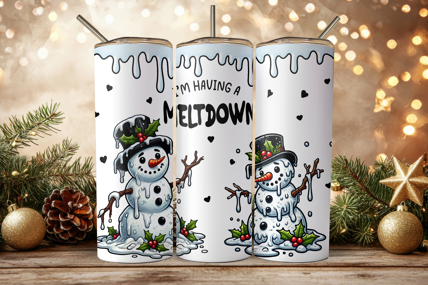 DIGITAL SUBLIMATION DESIGNS - HOLIDAY 2025 TUMBLER WRAPS