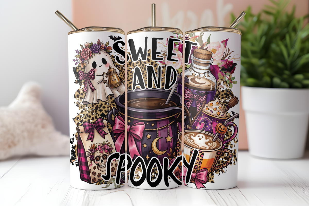 Assorted Ready to Press Sublimation Tumbler Prints (12 Pack) - Halloween 3