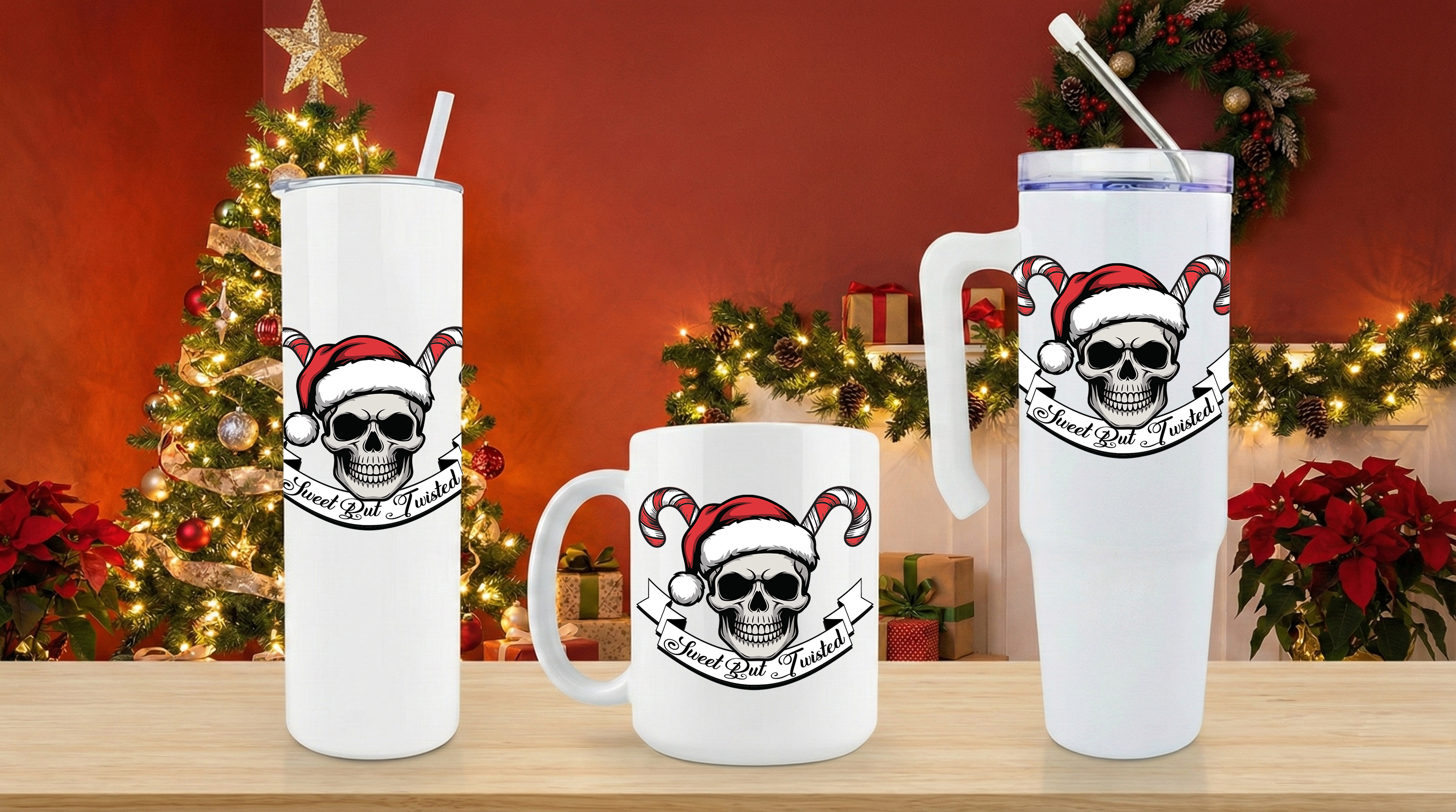 ASSORTED UV DTF MULTI-USE GANG SHEET - MERRY CHRISTMAS