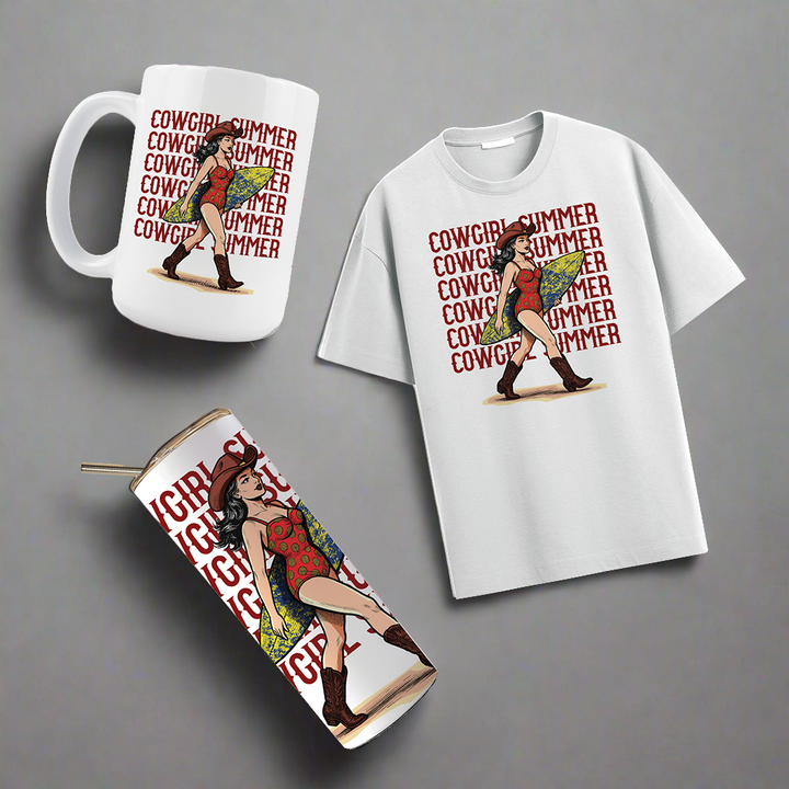 Multi Product Use - Digital Sublimation Designs - Summer Vibes — Cowgirl Summer