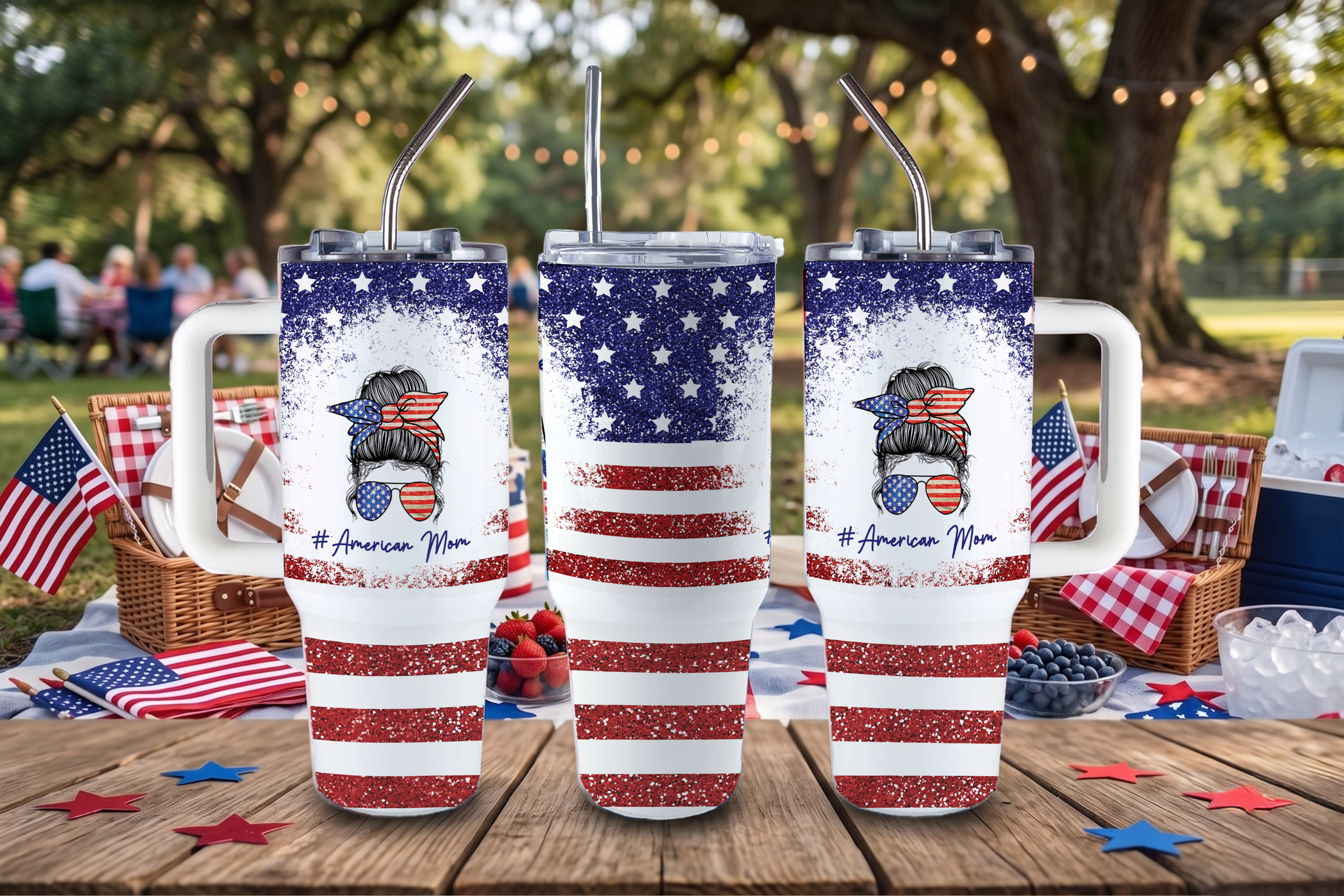 Digital Sublimation Designs - America 250 Tumbler Wraps