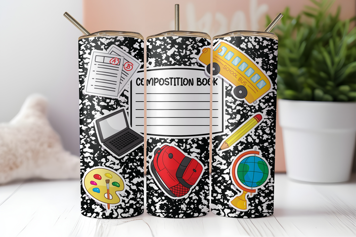 Digital Sublimation Designs - Back to School Teachers — 40oz Big Swig — No.1 Pencil