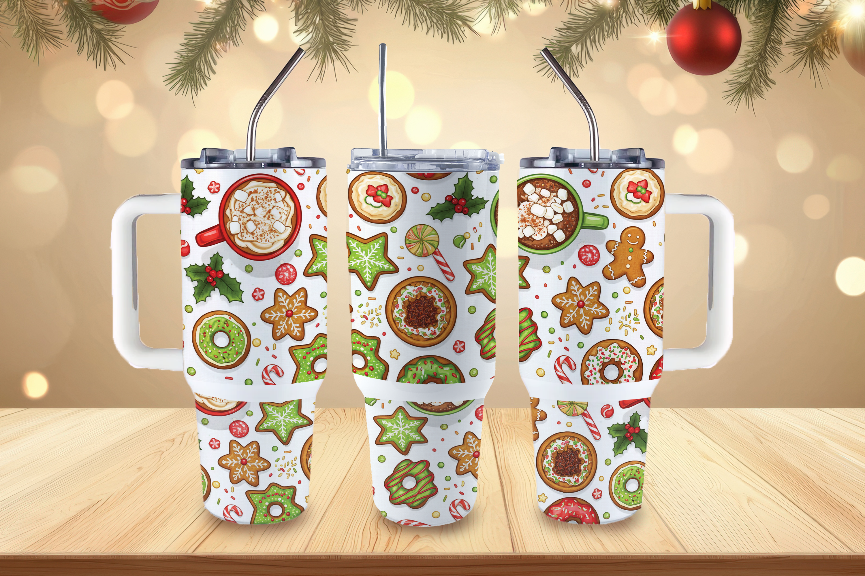 DIGITAL SUBLIMATION DESIGNS - HOLIDAY 2025 TUMBLER WRAPS