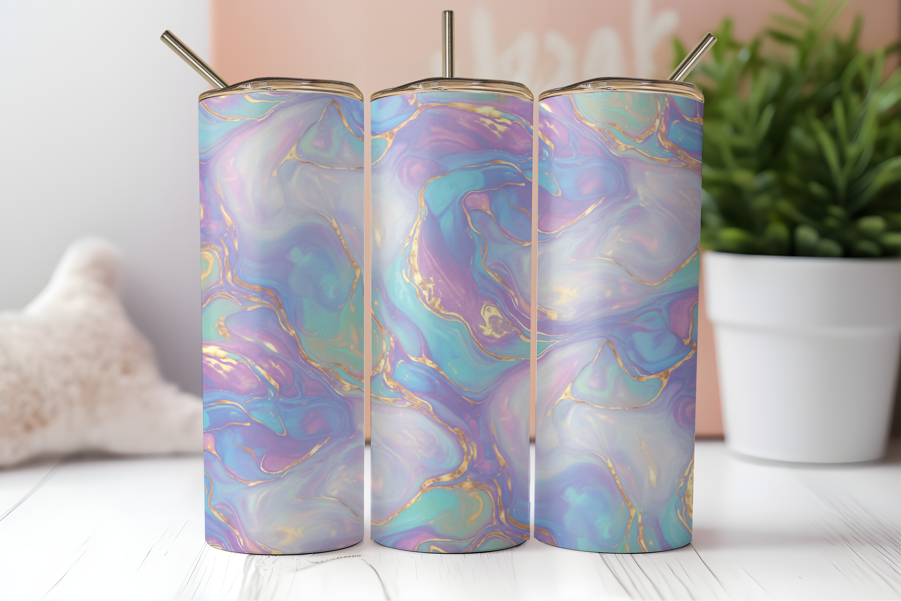 DIGITAL SUBLIMATION DESIGNS - COLLECTION B TUMBLER WRAPS