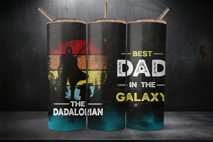 Assorted Ready to Press Sublimation Tumbler Prints (12 Pack) - Legendary Dad — 20oz Skinny