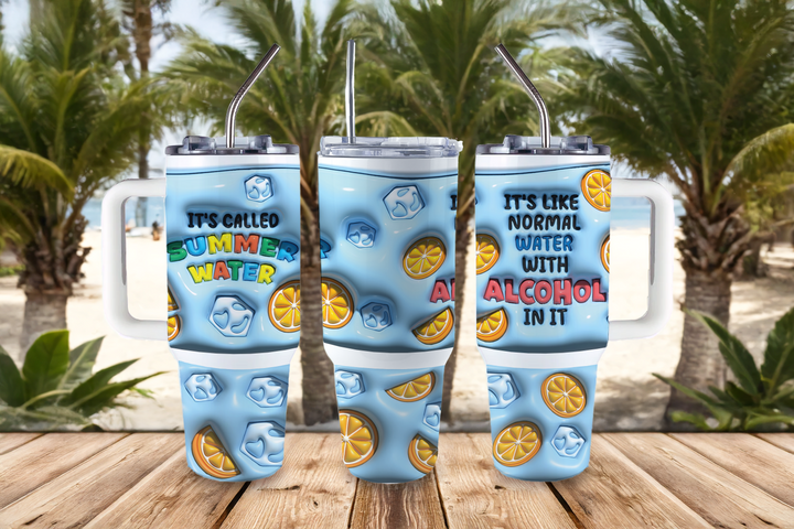 Assorted Ready to Press Sublimation Tumbler Prints (14 Pack) - Summer — 40oz Big Swig