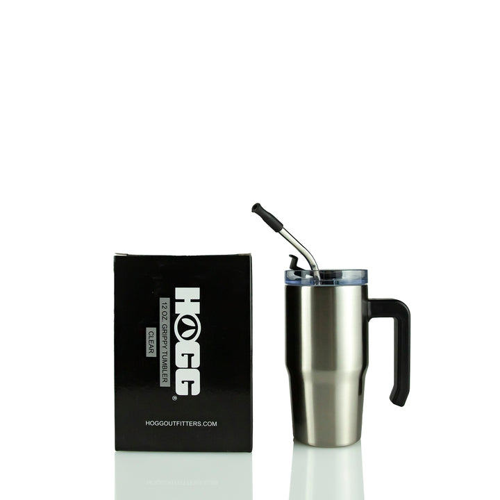 12oz Sublimation Blank Clear Grippy Tumbler