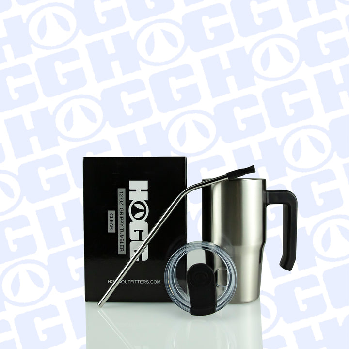 12oz Sublimation Blank Clear Grippy Tumbler