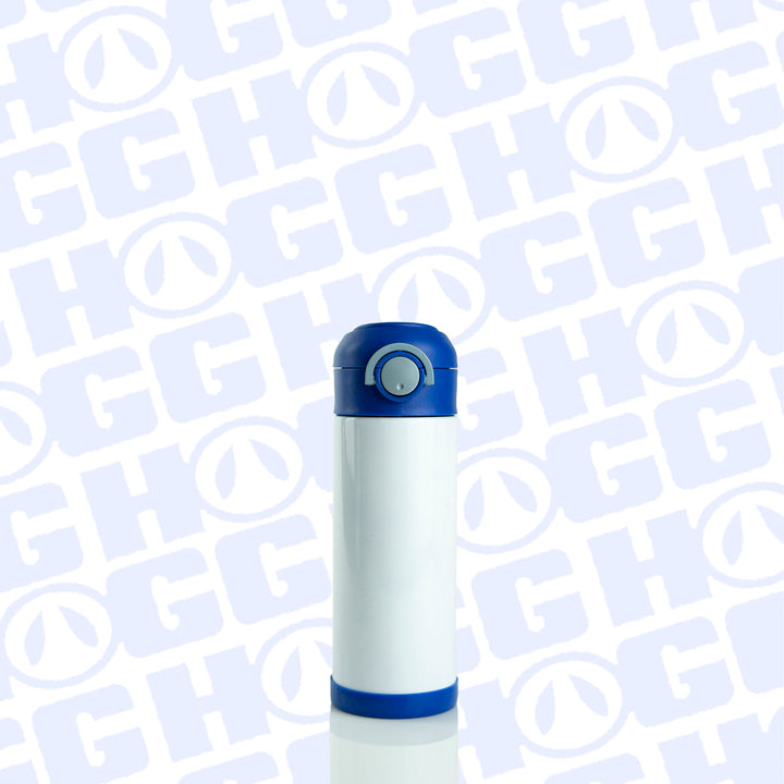 12oz Sublimation Blank Sippy Cup — Blue