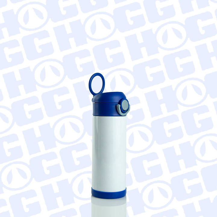 12oz Sublimation Blank Sippy Cup — Blue