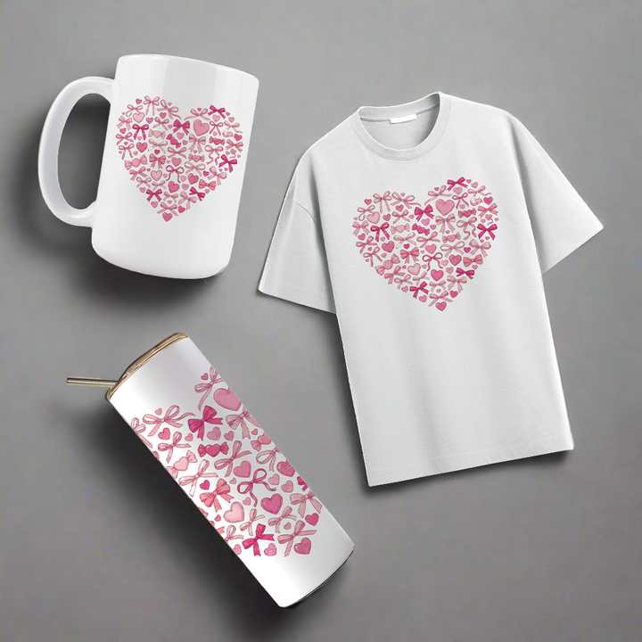 Multi Product Use - Digital Sublimation Designs - Valentine's Day — Coquette Hearts
