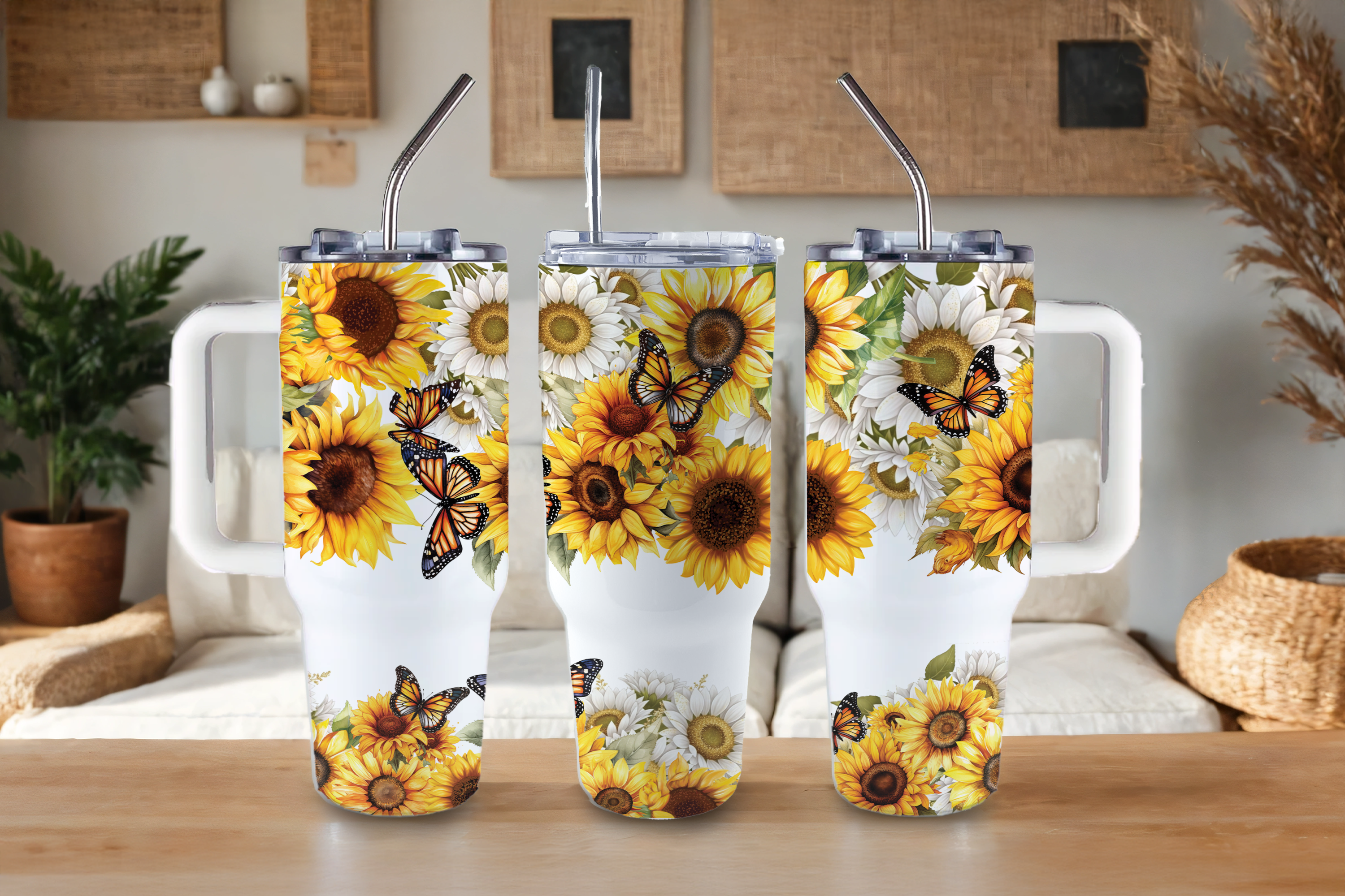 Digital Sublimation Designs - Spring Bloom Collection Tumbler Wraps
