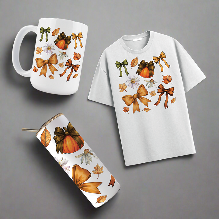 Multi Product Use - Digital Sublimation Designs - Fall 2025 — Pretty Bow Pumpkin