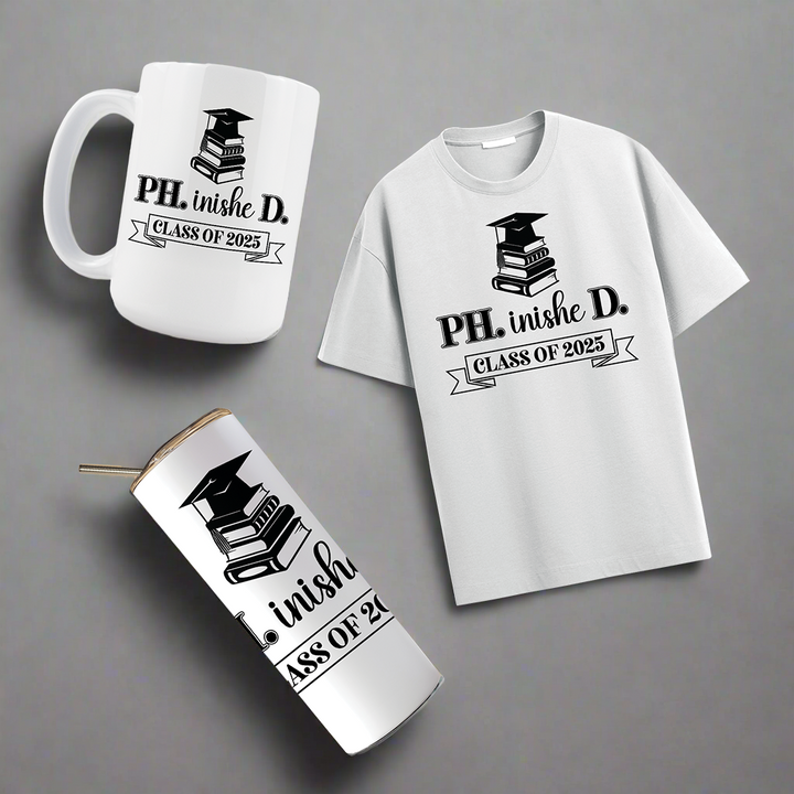 Multi Product Use - Digital Sublimation Designs - Graduation 2025 — P.H.inisheD.
