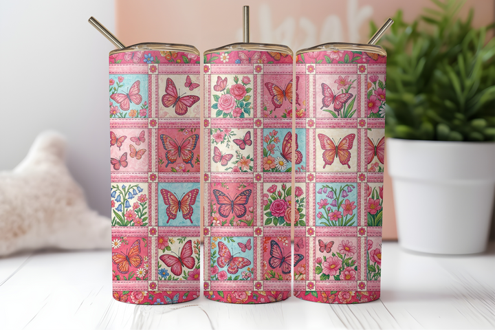 Digital Sublimation Designs - Spring Bloom Collection Tumbler Wraps — 40oz Big Swig — Sunflower Bloom