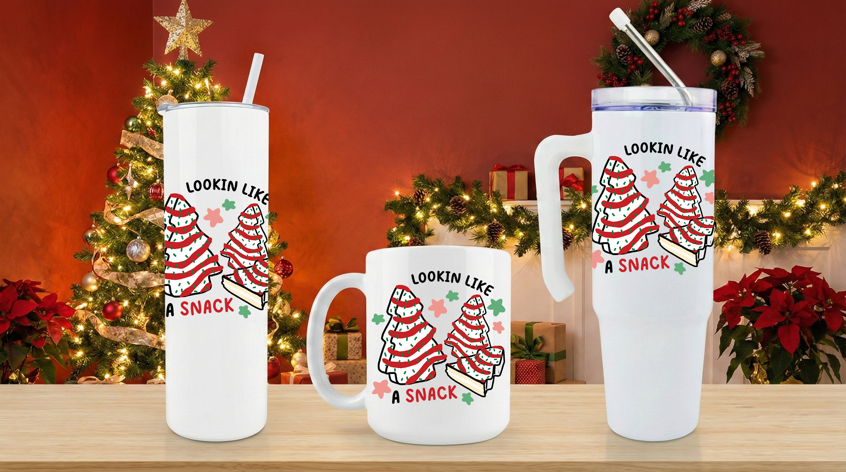 ASSORTED UV DTF MULTI-USE GANG SHEET - MERRY CHRISTMAS