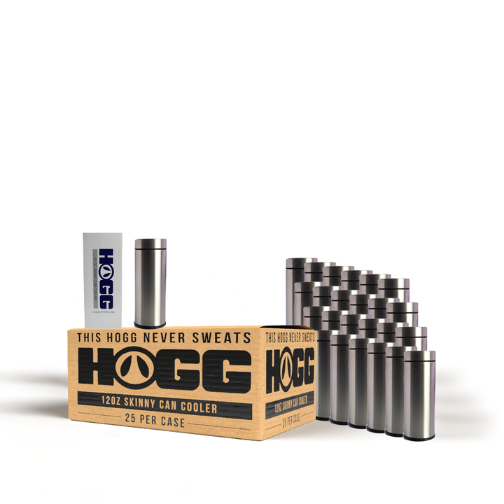 12oz Skinny Can Cooler Case (25 Units)
