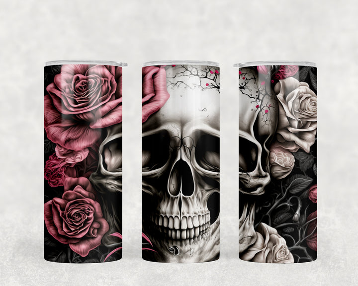 Assorted Ready to Press Sublimation Prints for 20oz Straight Skinny Tumblers (10 Pack) - Collection a | Rose Gold