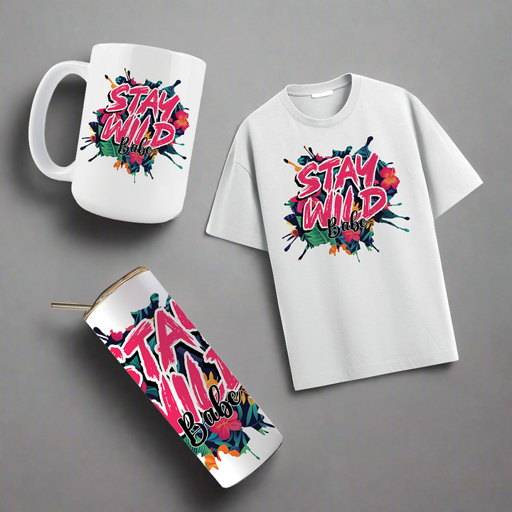 Multi Product Use - Digital Sublimation Designs - Vibrant Beach