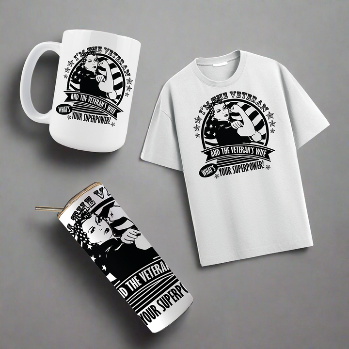 Multi Product Use - Digital Sublimation Designs - Veteran's Day — Superpower Veteran