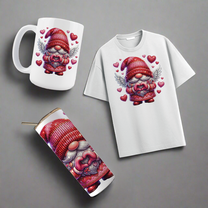 Multi Product Use - Digital Sublimation Designs - Valentine's Day — Cupid Gnome