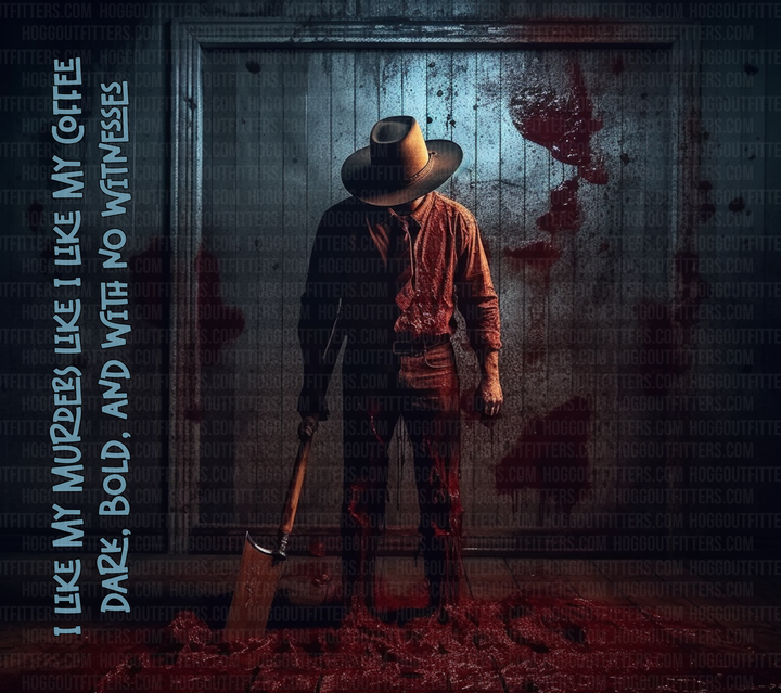 Digital Sublimation Designs — Horror Murder Coffee