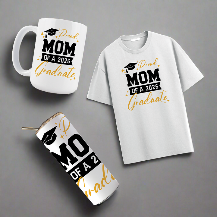 Multi Product Use - Digital Sublimation Designs - Class of 2026 — Proud Mom