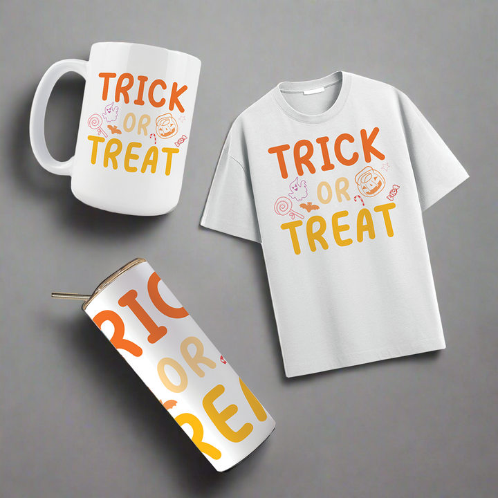 Multi Product Use - Digital Sublimation Designs - Halloween 2025 — Trick or Treat