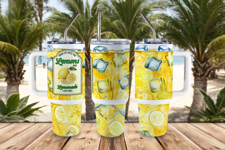 Assorted Ready to Press Sublimation Tumbler Prints (14 Pack) - Summer — 40oz Big Swig