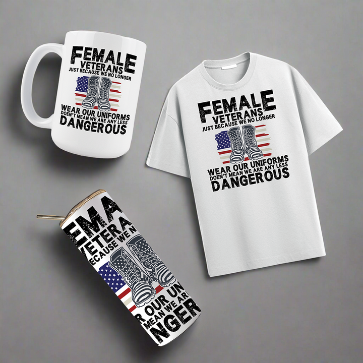 Multi Product Use - Digital Sublimation Designs - Veteran's Day — Female Veterans