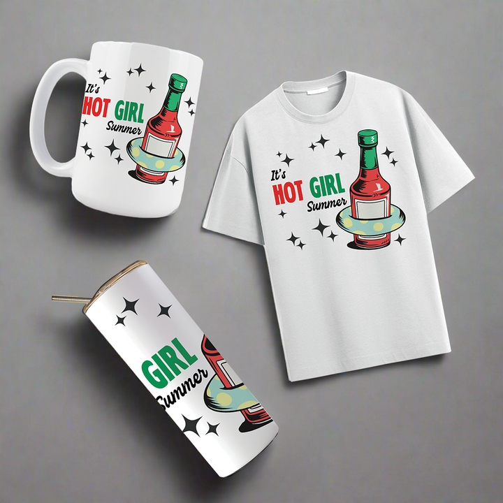 Multi Product Use - Digital Sublimation Designs - Summer Vibes — Hot Girl Summer