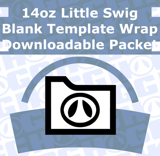 MODÈLE D'EMBALLAGE BIG SWIG DE 40 oz