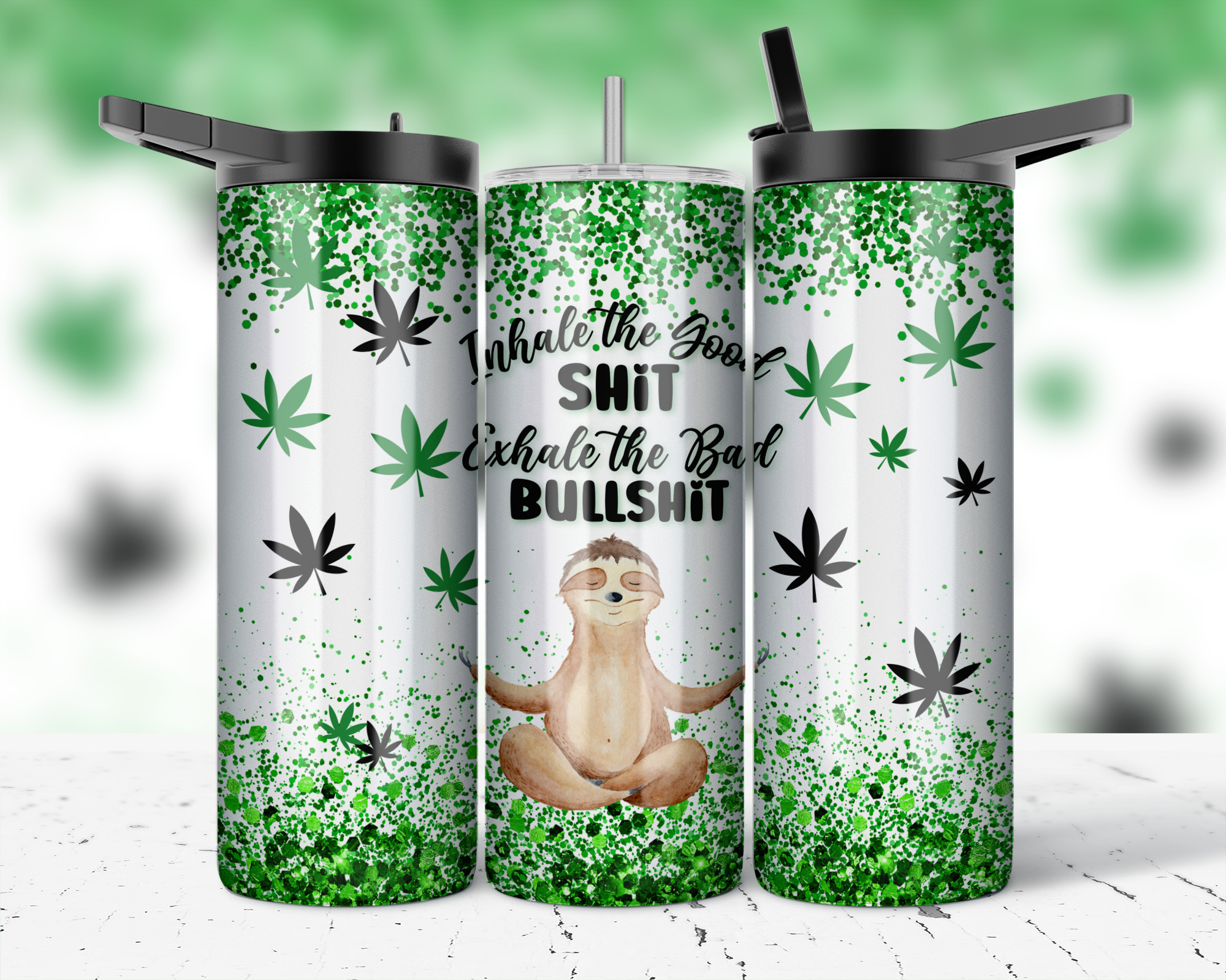 Sublimation Prints - 20oz Straight Skinny Tumblers (10 Pack) - Sarcasm 2 –  The Stainless Depot