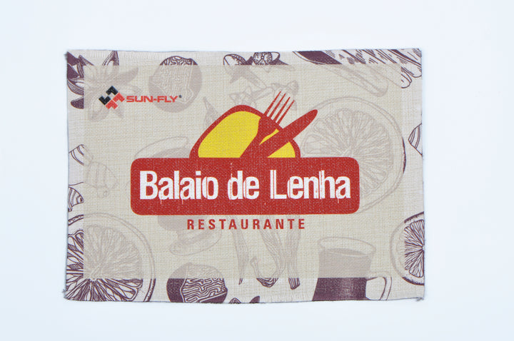 Sublimatable Linen Placemat - alternate angle | sublimatable home decor blank