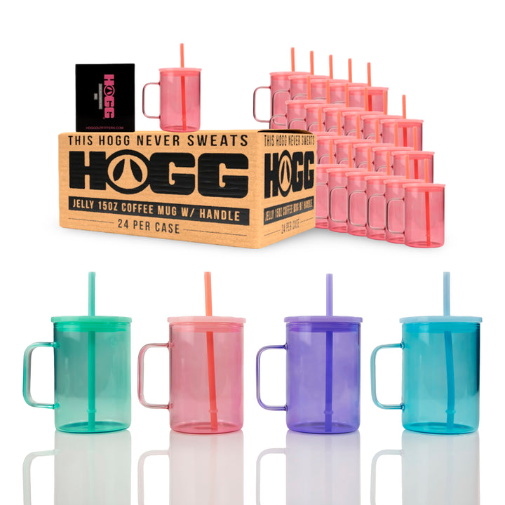 Jelly 15oz Coffee Mug W/ Handle Case (24 Units)