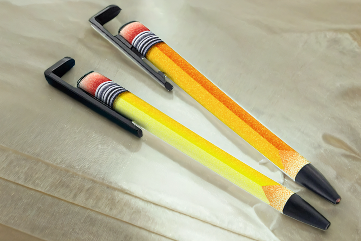 Digital Sublimation Designs - School Pen Wraps — Sublimatable Pen — Glitter Pencil