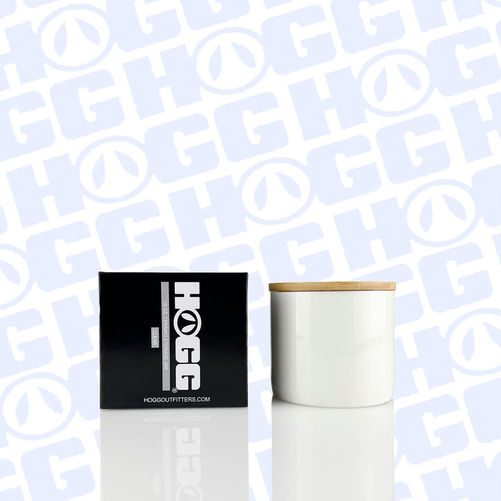 16oz Sublimation Blank Clear Ceramic Storage/Candle Jar Case (24 Units)
