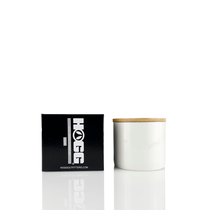 16oz Sublimation Blank Clear Ceramic Storage/Candle Jar